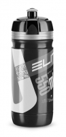 Elite Corsa bidon czarny, srebrne logo 550 ml
