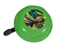 Dzwonek rowerowy Turtles 55 mm, zielony
