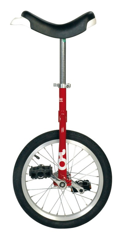 QU-AX onlyone rower jednokołowy 20 cali, czerwony