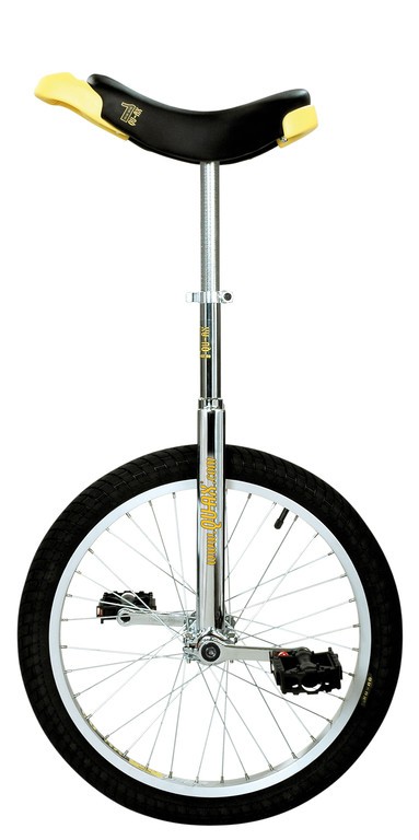 QU-AX LUXUS onlyone rower jednokołowy 20 cali, chromowany