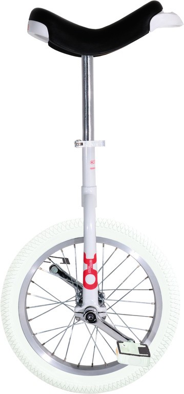 QU-AX onlyone rower jednokołowy 16 cali, biały