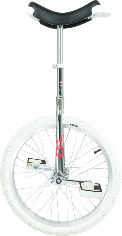 QU-AX onlyone rower jednokołowy 20 cali, srebrny