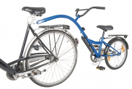 Trailer Bike doczepka rowerowa 20 cali, niebieska do roweru 28