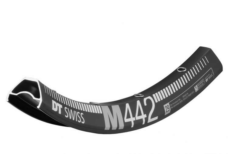 DT Swiss M 442 obręcz 29 cali, 28 otworów, czarna