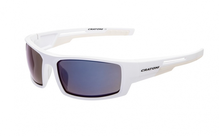 CRATONI Raw okulary przeciwsłoneczne, białe matowe