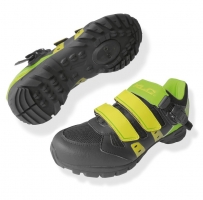 Buty rowerowe XLC CB-M09 All MTN MTB SPD czarno-żółte, r. 38