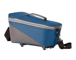 RACKTIME Torba na bagażnik Talis 2.0 - 38x23x22cm, niebieski/szary, z adapterem Snapit 2.0 