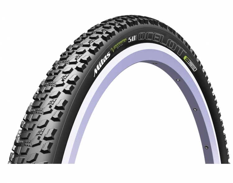 Mitas Ocelot V85 Opona 29x2.10\" 54-622 czarna E-Protect Mitas Ocelot V85 Opona 29x2.10\" 54-622 czarna E-Protect