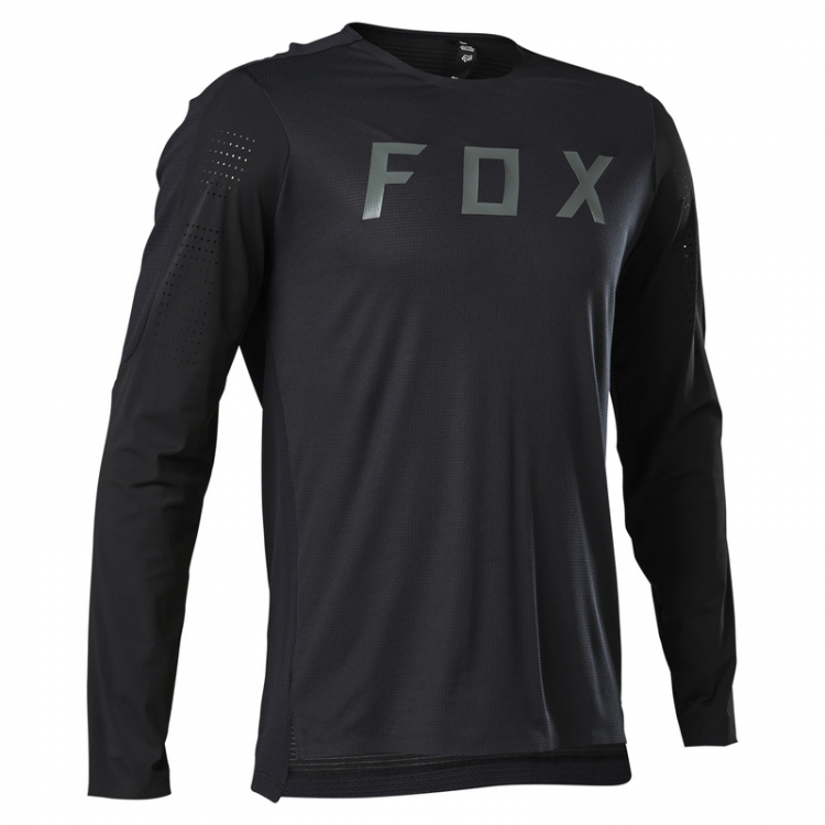 KOSZULKA ROWEROWA Z DŁUGIM RĘKAWEM FOX FLEXAIR PRO BLACK KOSZULKA ROWEROWA Z DŁUGIM RĘKAWEM FOX FLEXAIR PRO BLACK