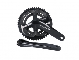 SHIMANO Mechanizm korbowy 105 FCR7000 - 34/50 zębów, 170 mm, czarny, 11-biegow