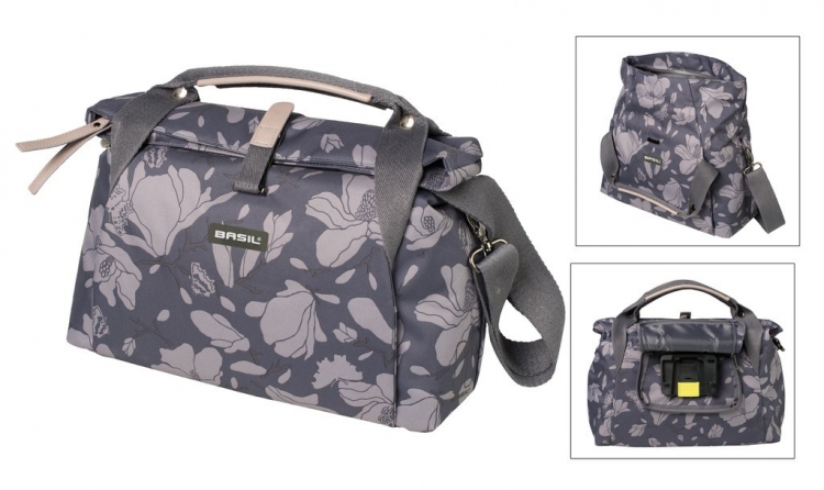 Basil Magnolia City Bag torba na kierownicę, 7 litrów Basil Magnolia City Bag torba na kierownicę, 7 litrów
