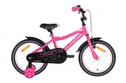 Rower dziecięcy ALPINA STARTER pink 16"