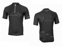 Bergfieber STELVIO, trikot męski, szary, r. XL