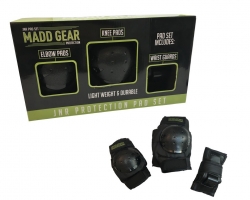 MADD GEAR Zestaw ochraniaczy 3 pack (łokcie, kolana, nadgarstki) Junior - roz. L