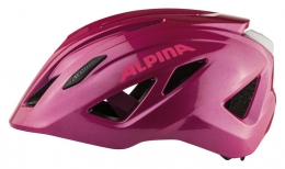 ALPINA Kask rowerowy dziecięcy Pico Flash - roz. 50-55cm, ciemnoróżowy/różowy