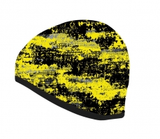 HAD Czapka Beanie Storm Skull Hat - roz. L/XL, czarny/żółty Sparks Fluo HA938-1318-9