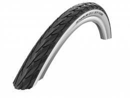 Schwalbe Delta Cruiser HS431, opona 26x1i3/8, czarna, biały bok