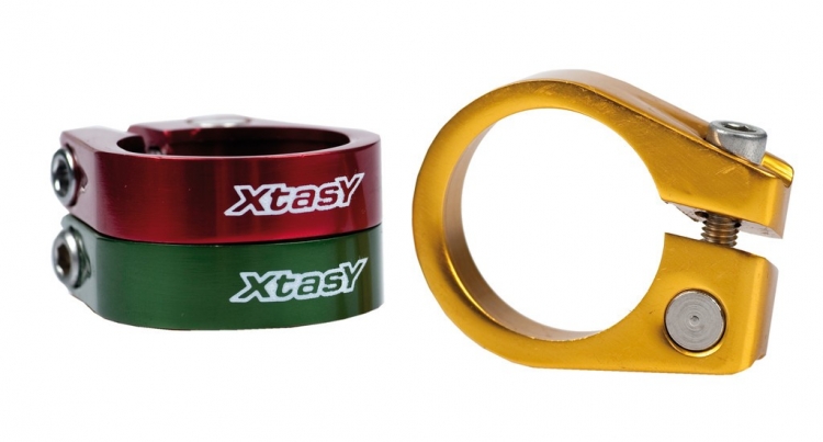 Humpert XtasY obejma, zacisk sztycy, zielony, 31,8 mm