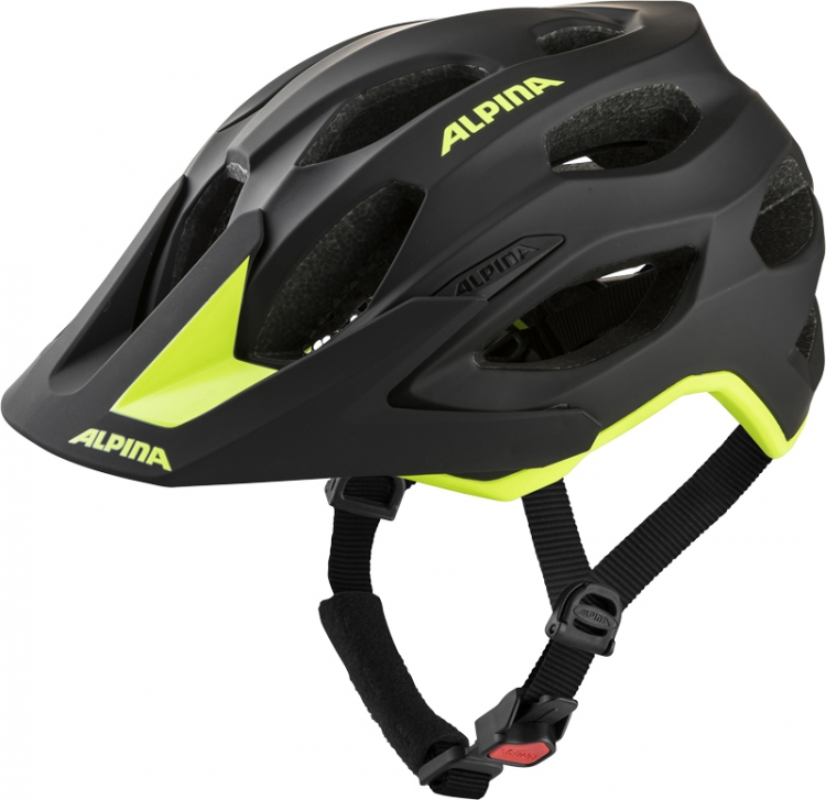 ALPINA Kask rowerowy Carapax 2.0 Enduro/MTB - roz. 57-62 cm, czarny/żółty neon ALPINA Kask rowerowy Carapax 2.0 Enduro/MTB - roz. 57-62 cm, czarny/żółty neon