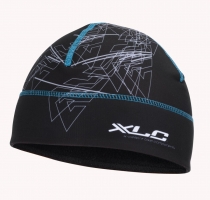 XLC BH H02 zimowa czapka rowerowa, czarno-niebieska, r. S/M
