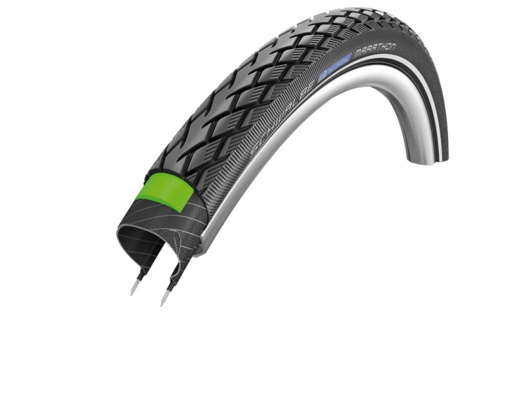 Schwalbe Marathon HS420 Opona 28x1.10\" 28-622 cz.-TwinSkin Refl.GG EC