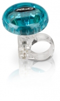 XLC DD-M12 dzwonek niebieski transparentny, 36 mm