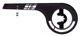 AXA GSR osłona łańcucha, czarna do roweru 26-28 cali