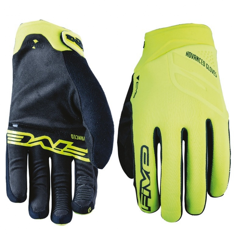 FIVE GLOVES Rękawiczki zimowe NEO 2021 - męski, roz. XS/7, czarny/żółty fluo FIVE GLOVES Rękawiczki zimowe NEO 2021 - męski, roz. XS/7, czarny/żółty fluo