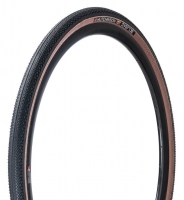 Hutchinson Overide Gravel TLR Opona zwijana 28" 700x38, 38-622 sw/braune Seitenwand