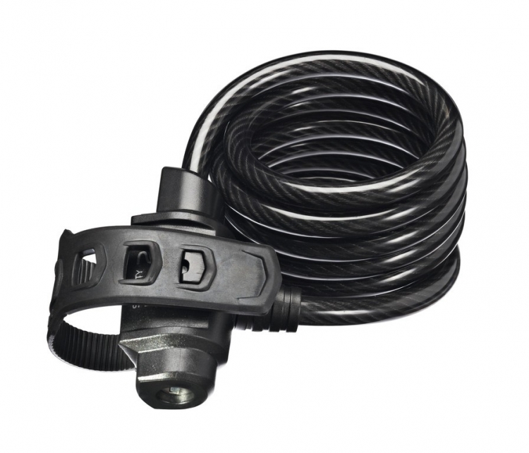 Trelock SK 222 linka 180 cm, średnica 10 mm na klucz Trelock SK 222 linka 180 cm, średnica 10 mm na klucz