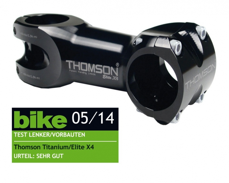 Thomson Elite X4 mostek, A-head, 1i1/8 cala, 31,8/40 mm, 0 st.