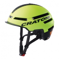 Kask rowerowy Cratoni Smartride 1.2 (Ped.) rozm. S/M (54-58cm) neon żółty mat