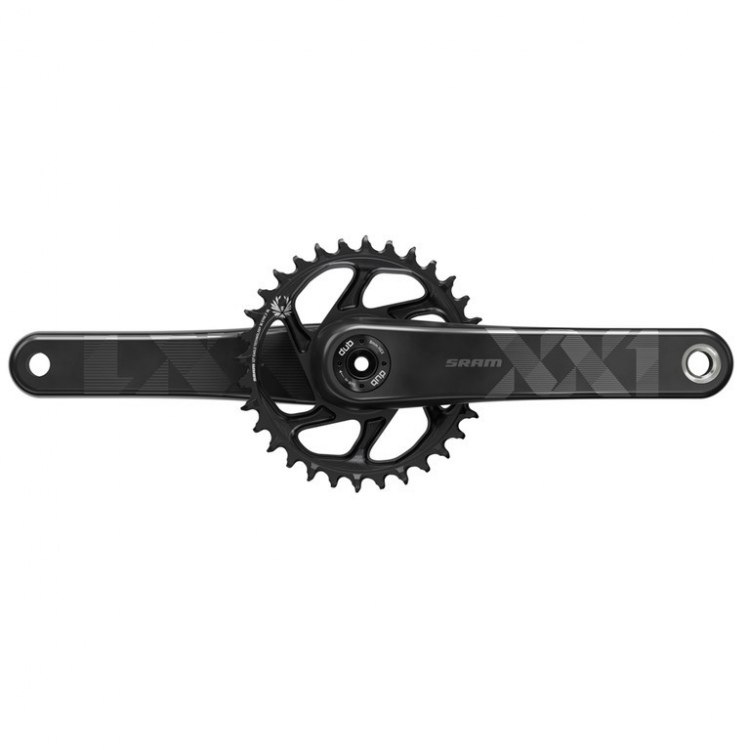 SRAM Mechanizm korbowy XX1 Eagle DUB - 11/12-biegow, 175mm, 34 zębów, Boost 148, Direct Mount, XSync2 SRAM Mechanizm korbowy XX1 Eagle DUB - 11/12-biegow, 175mm, 34 zębów, Boost 148, Direct Mount, XSync2