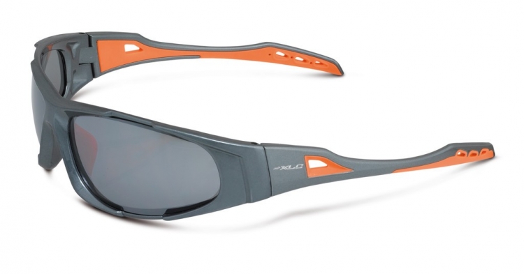 XLC SG-C10 Sulawesi okulary słoneczne, szaro-pomarańczowe