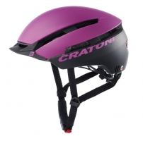 Kask rowerowy Cratoni C-Loom (City) r. S/M (53-58cm) purple/czarny mat