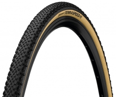 Continental Terra Speed ProTection Opona 27.5x1.50" 40-584 czarn./krem. Skin