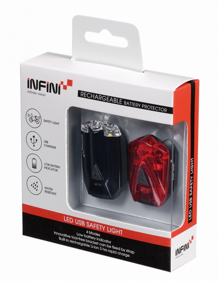 INFINI Zestaw lamp Lava Set I-260WR1 - czarny INFINI Zestaw lamp Lava Set I-260WR1 - czarny