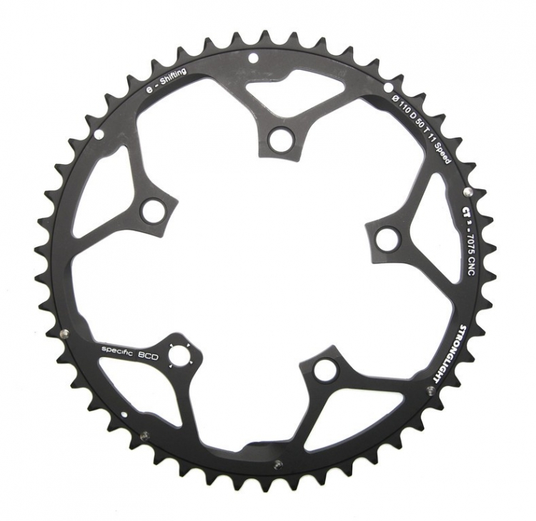 Stronglight E-Shifting 110 D, tarcza 50 z, 10-11rz. Campagnolo Stronglight E-Shifting 110 D, tarcza 50 z, 10-11rz. Campagnolo