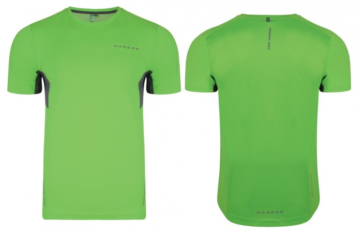 Dare2b Unified Tee DWT 354, koszulka męski, zielona, r. XL