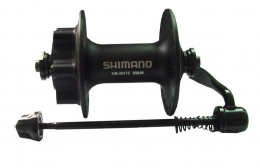 Piasta przednia Shimano HBM475 100mm, 32H, czarna, gniazdo tarczy 6h