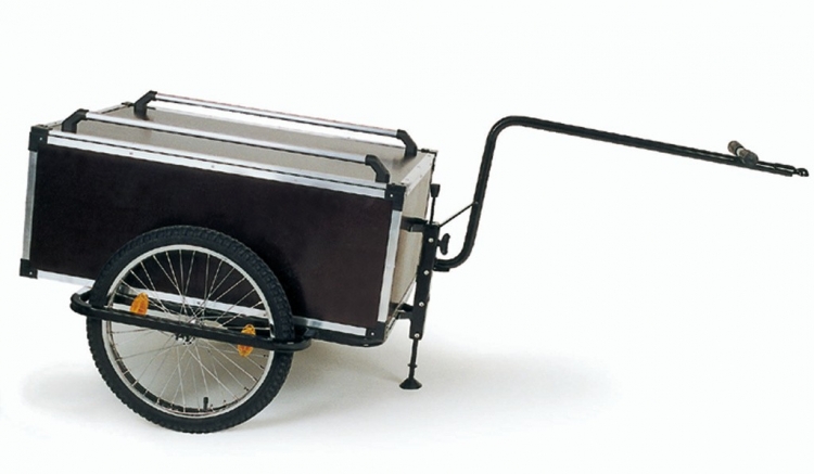 Roland Jumbo przyczepa transportowa do roweru, 120 ll, 2 dyszle