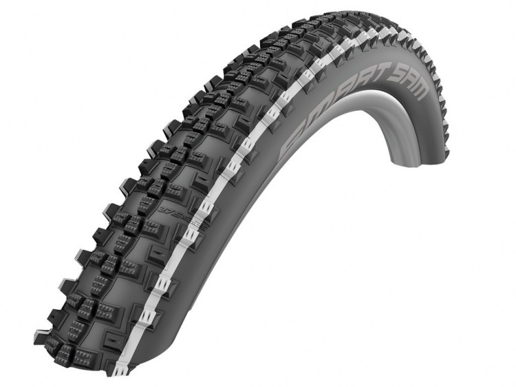 Schwalbe Smart Sam HS476 opona drutowa 27,5 x 2,60 cala, czarna, LSkin, Perf., Addix