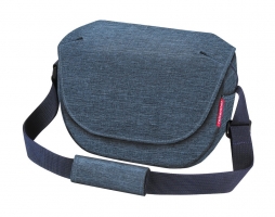 Torba na ramię KLICKfix Fun Bag, niebieska (twist bl.), 25x19x8cm, 4ltr, 400g