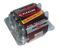 Ansmann bateria Alkaline Micro LR 03, 1,5 V, box 20 sztuk