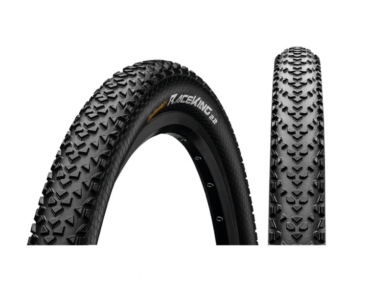 Continental Race King 2.2 Opona 27.5x2.20\" 55-584 czarna/czarna Skin Continental Race King 2.2 Opona 27.5x2.20\" 55-584 czarna/czarna Skin