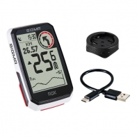 SIGMA Rox 4.0 Licznik rowerowy biały (ze standardowym uchwytem GPS na kierownicę)