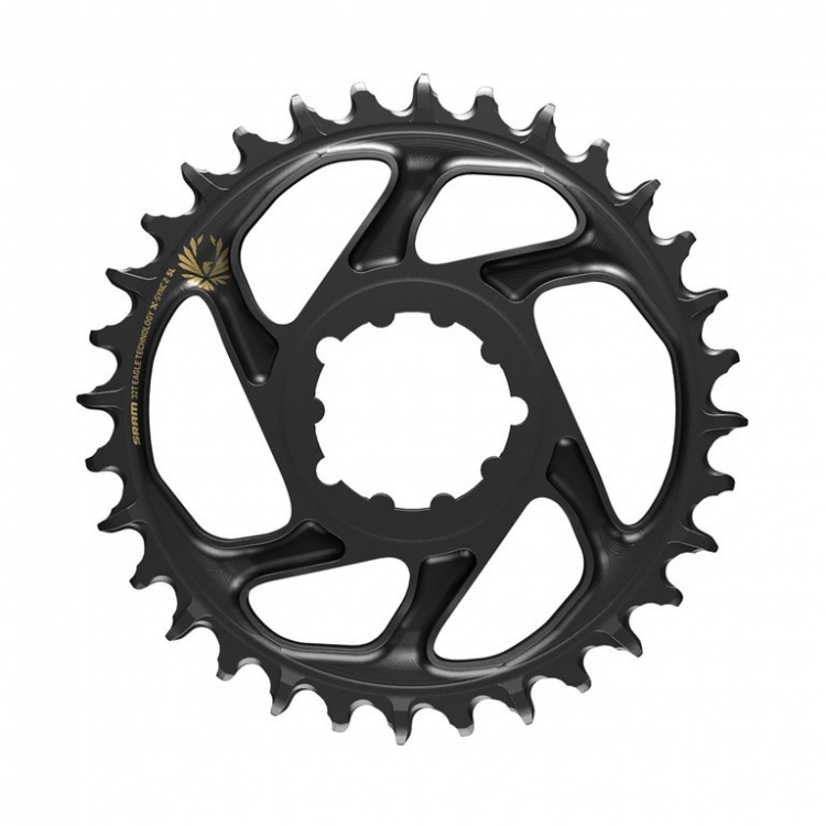 Sram X-Sync2 SL Eagle Boost tarcza 32 z., DM, offset 3 mm, 11/12 rz., gold Sram X-Sync2 SL Eagle Boost tarcza 32 z., DM, offset 3 mm, 11/12 rz., gold