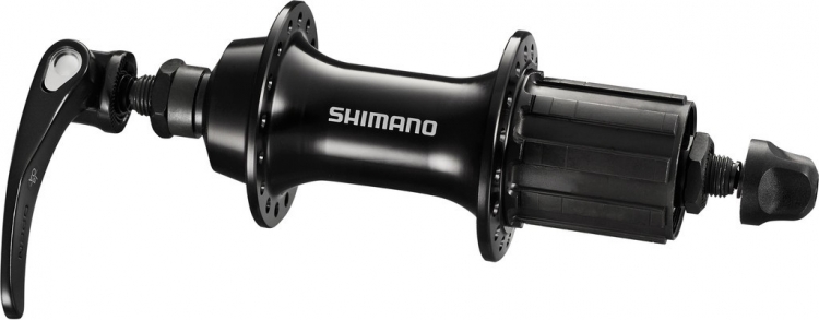 SHIMANO Sora FH-RS 300, piasta tylna, 32 szprychy, czarna, 130 mm