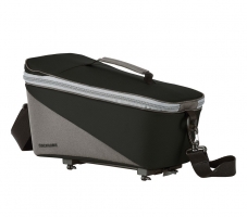 RACKTIME Torba na bagażnik Talis 2.0 - 38x23x22cm, czarny/szary, z adapterem Snapit 2.0 
