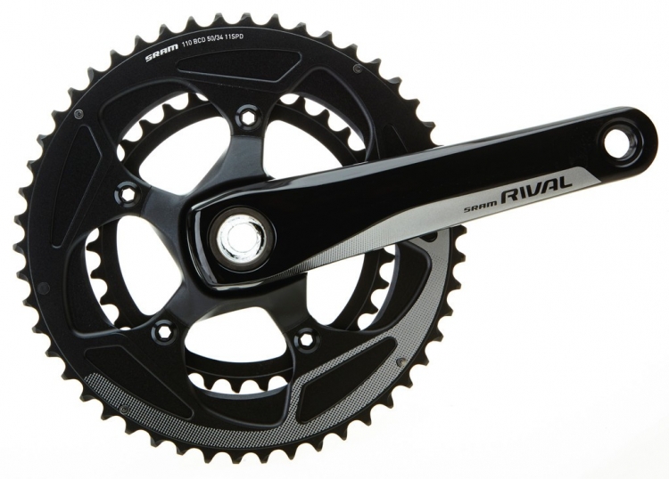 Sram Rival22 GXP, 34/50 z, 172,5 mm, 11 rz. Sram Rival22 GXP, 34/50 z, 172,5 mm, 11 rz.